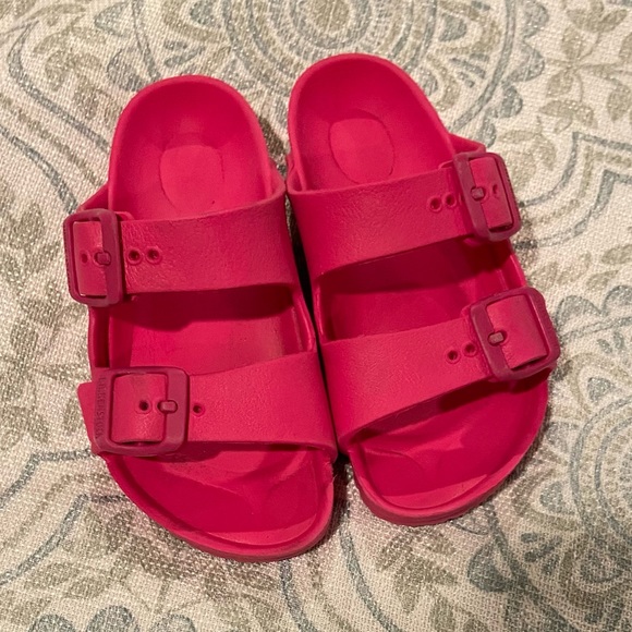 ✋Birkenstocks pink kids size 27 - Picture 2 of 12